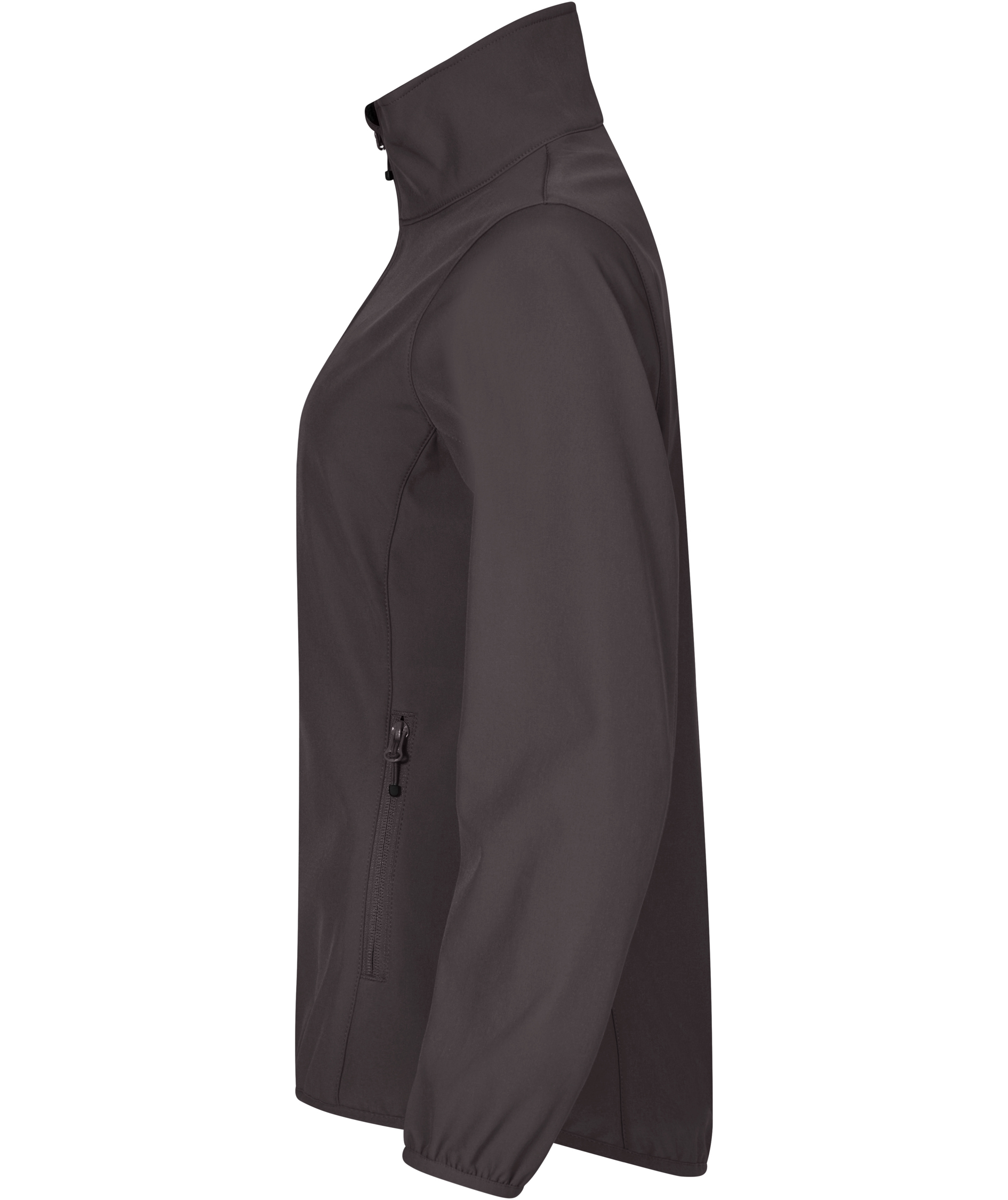 Clique Classic women's softshell jacket, Dark Grey, large image number 3