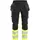 Blåkläder dame håndværkerbukser, Sort/Hi-Vis Gul, Sort/Hi-Vis Gul, swatch