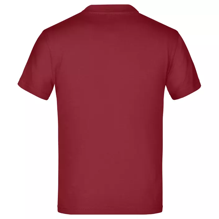 James & Nicholson Junior Basic-T T-shirt till barn, Wine, large image number 1