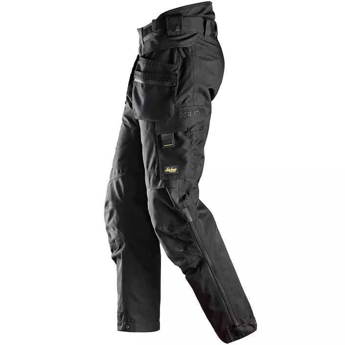 Snickers FlexiWork Gore-Tex®+37.5® craftsman trousers 6580, Black, large image number 2