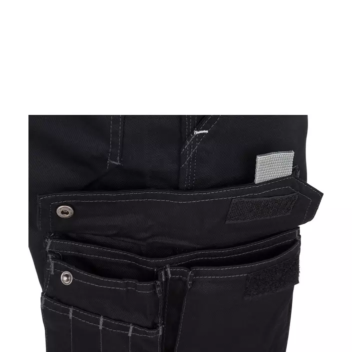 Kramp Original Light work trousers with belt, Black, large image number 6