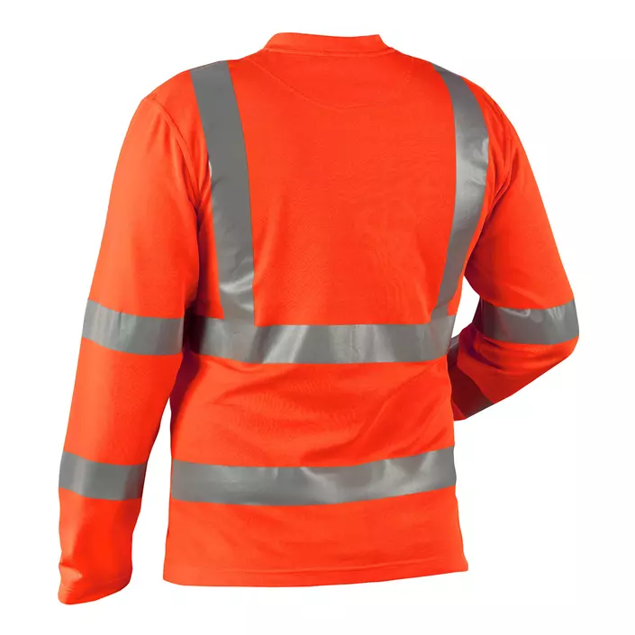 Blåkläder langermet T-skjorte, Oransje, large image number 1