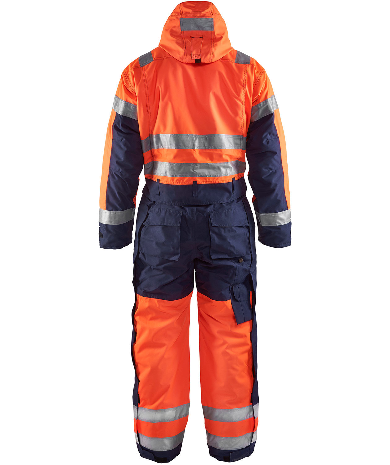 Bl&aring;kl&auml;der winter coverall, Hi-vis Orange/Marine, large image number 2