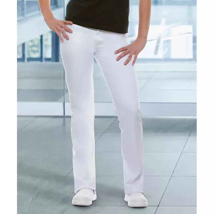 Karlowsky Tina dame bukse, Hvit, large image number 1