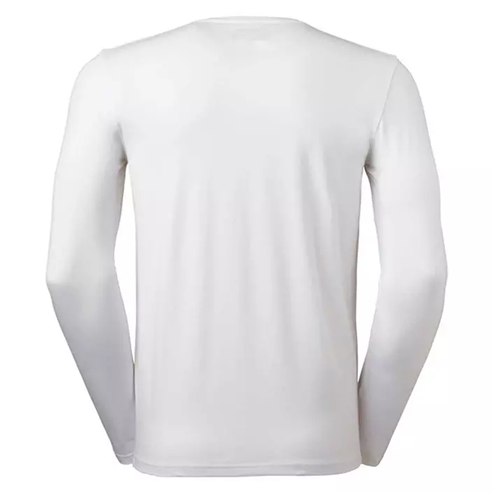South West Leo økologisk langærmet T-shirt, Hvid, large image number 3