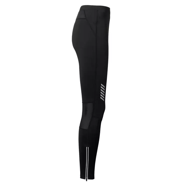South West Tess women's running tights, Black, large image number 2