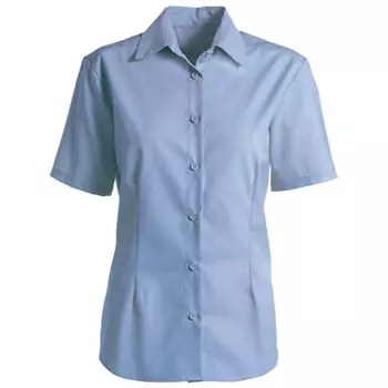Kentaur modern fit kortermet service dameskjorte, Blå Melange