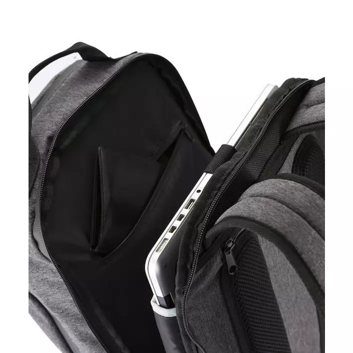 Clique City backpack 25L, Antracit Grey, Antracit Grey, large image number 5