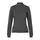 ID long-sleeved women's polo shirt with stretch, Charcoal, Charcoal, swatch