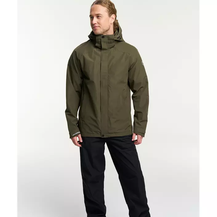 Tenson Westing regnjakke, Olivengrøn, large image number 1