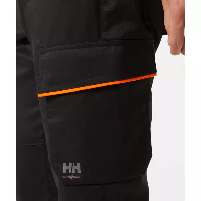 Helly Hansen UC-ME cargo byxa, Varsel Orange/Ebony, large image number 5