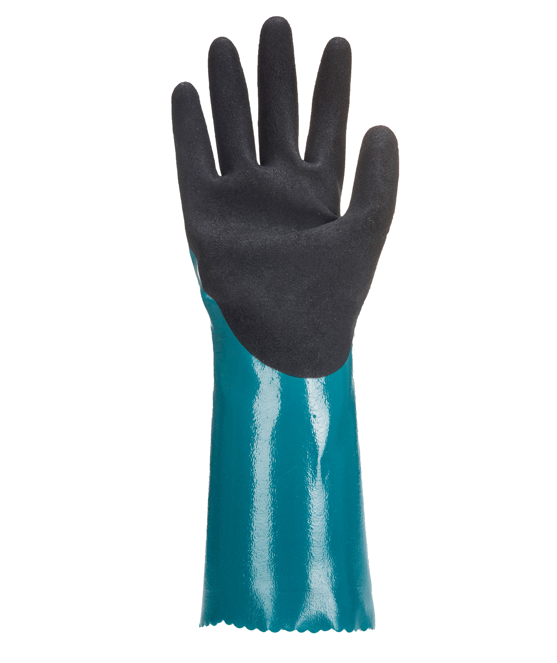 Portwest AP60 Sandy Grip Lite chemical gloves, Blue/Black, large image number 2