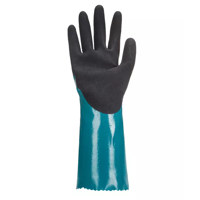 Portwest AP60 Sandy Grip Lite chemical gloves, Blue/Black, large image number 2