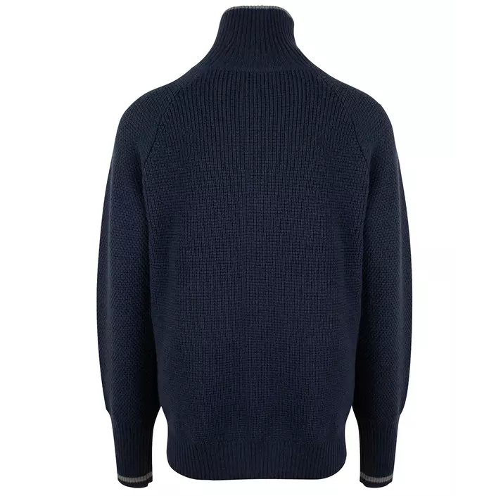 YOU Besseggen sweater med merinould, Marine, large image number 2