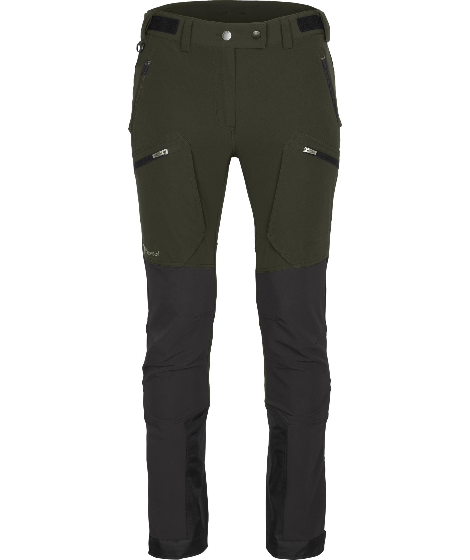 Pinewood Abisko Adventure dame jagtbukser, Moss green, large image number 0