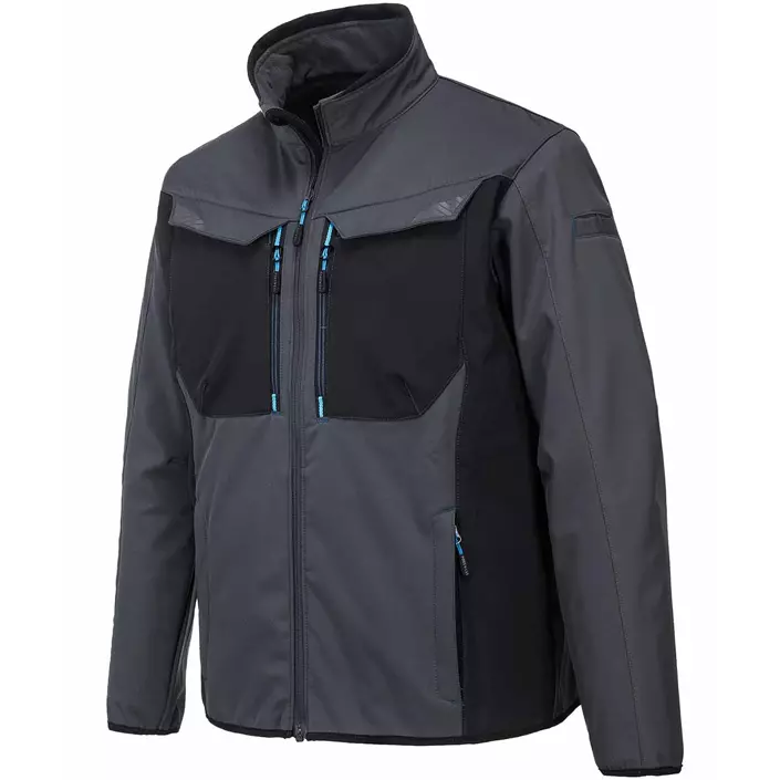 Portwest WX3 softshell jacket, Metal Grey, large image number 1