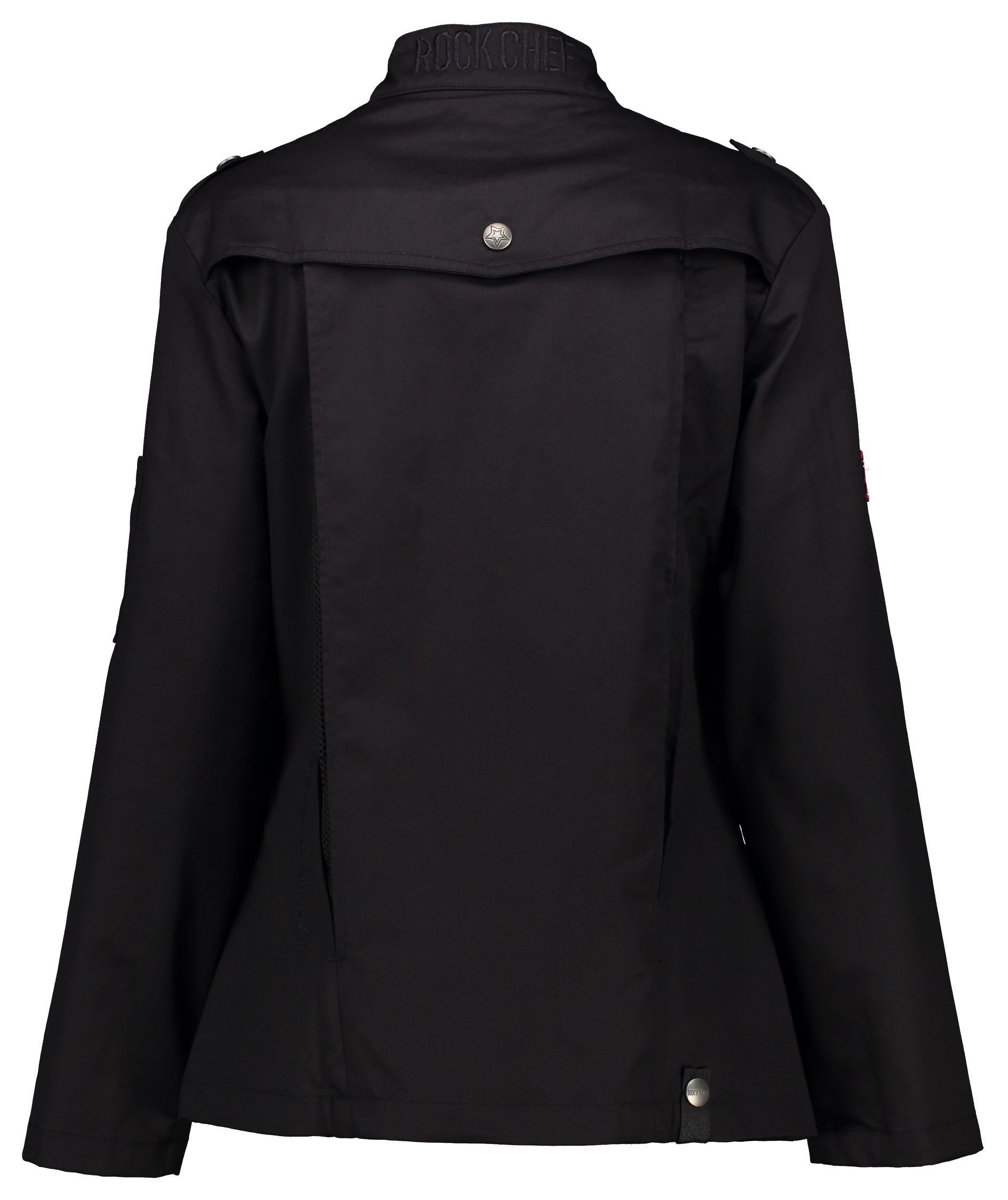 Karlowsky ROCK CHEF&reg; RCJF 12 women's chefs jacket, Black, large image number 1