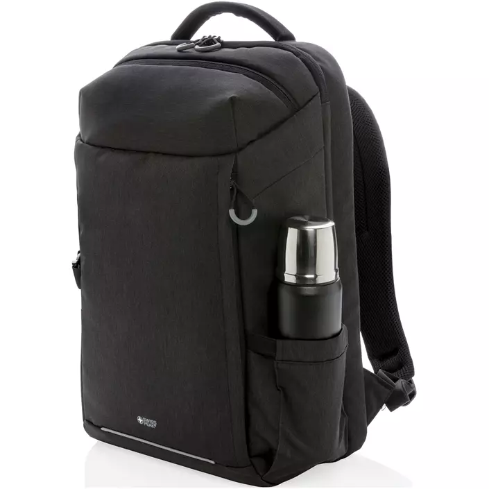 Swiss Peak XXL Weekend Reiserucksack 20L, Schwarz, Schwarz, large image number 8