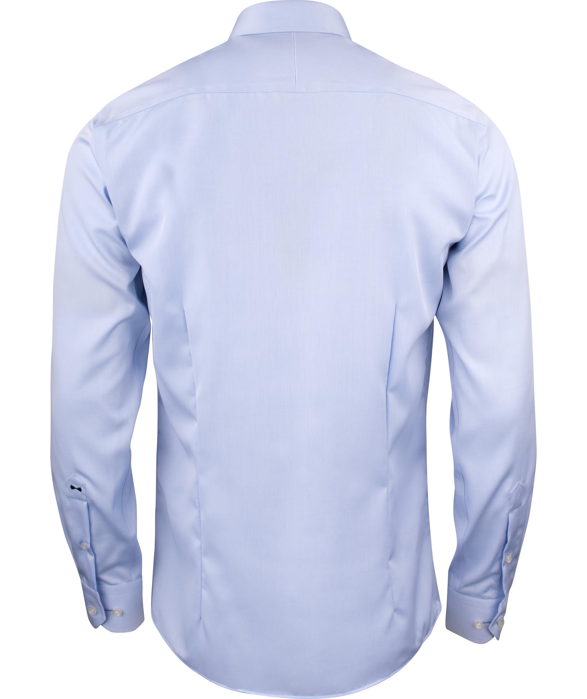 J. Harvest & Frost Twill Green Bow O1 regular fit skjorta, Sky Blue