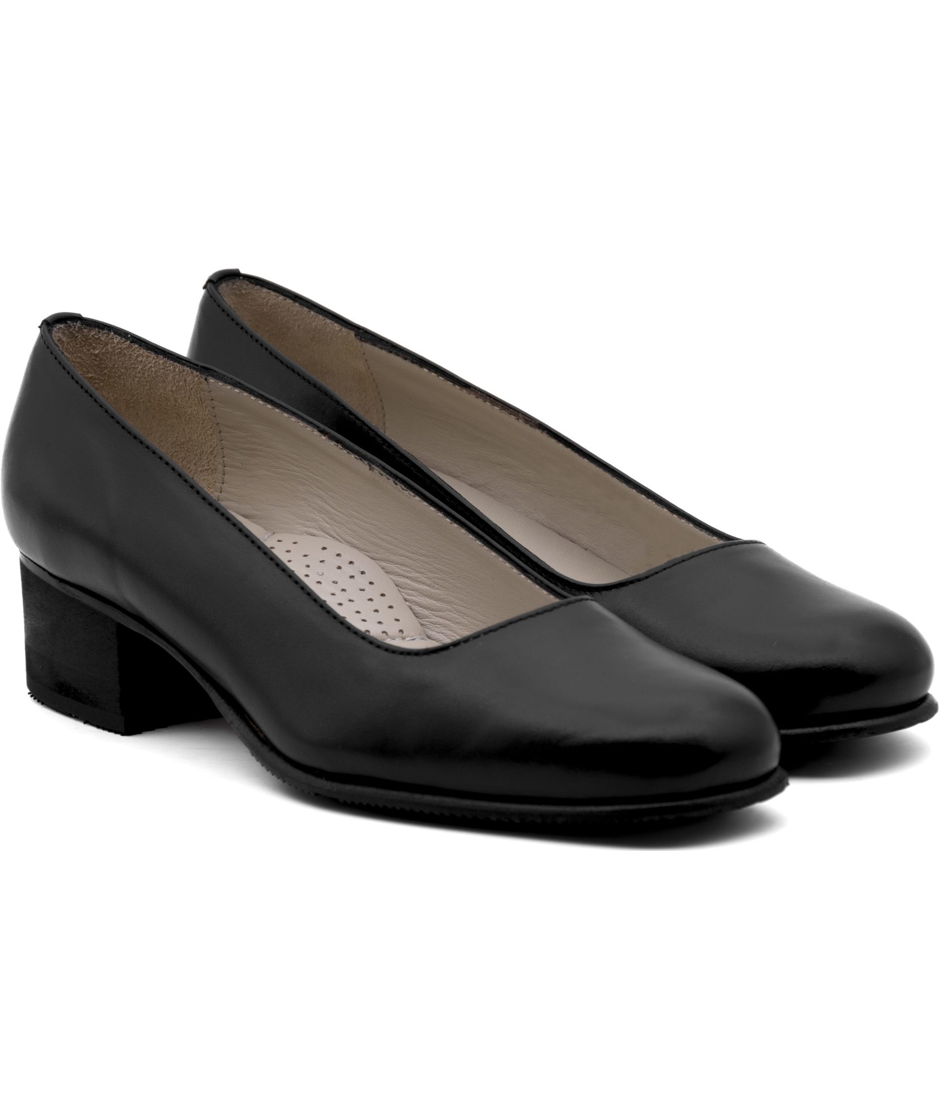 Soldini pumps women's work shoes O2, Black, large image number 1
