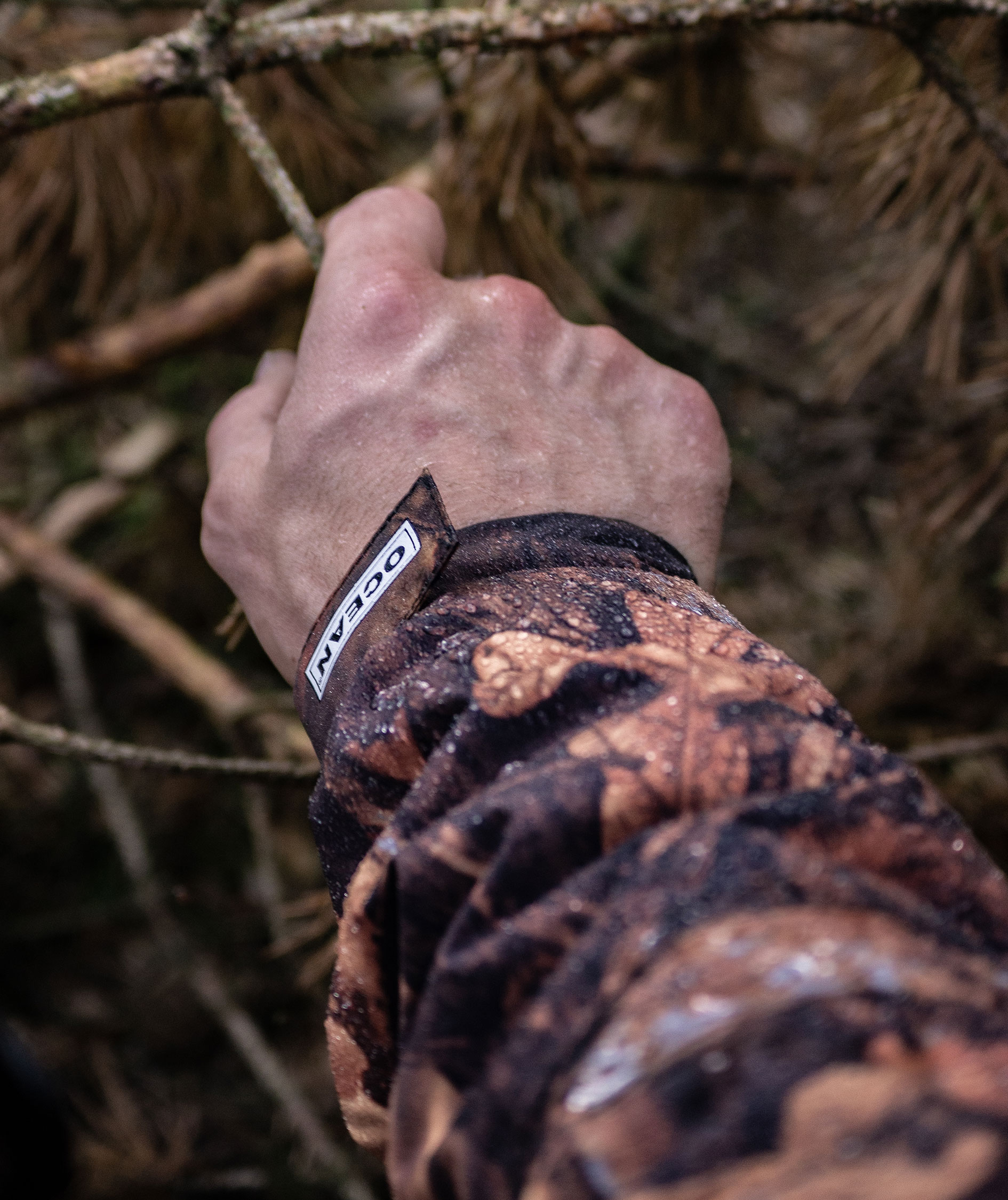 Ocean Outdoor High Performance regnjakke, Camouflage, large image number 11