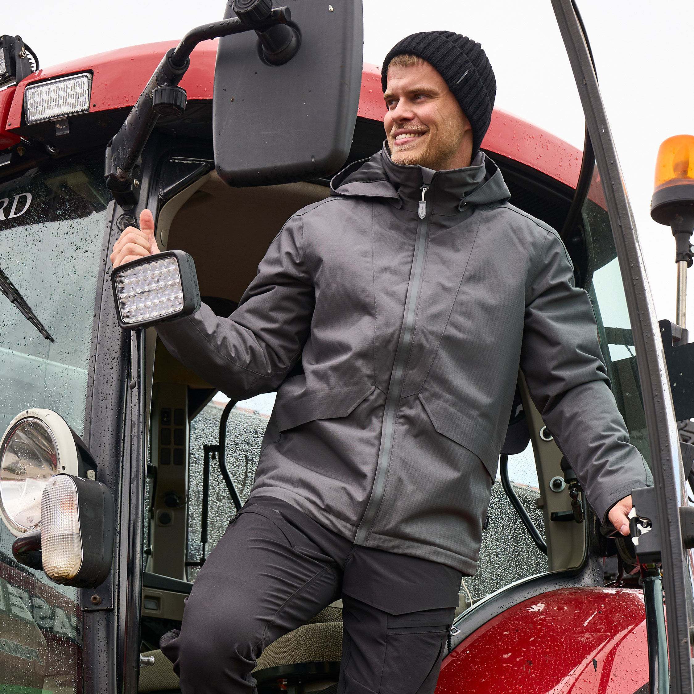 Mascot Customized vinterjacka, Sten gr&aring;, large image number 1