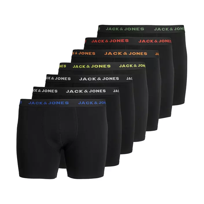 Jack & Jones Plus JACBASIC 7-pak boxershorts, Black, large image number 0