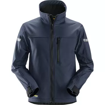 Snickers AllroundWork softshell jacket 1200, Marine Blue/Black