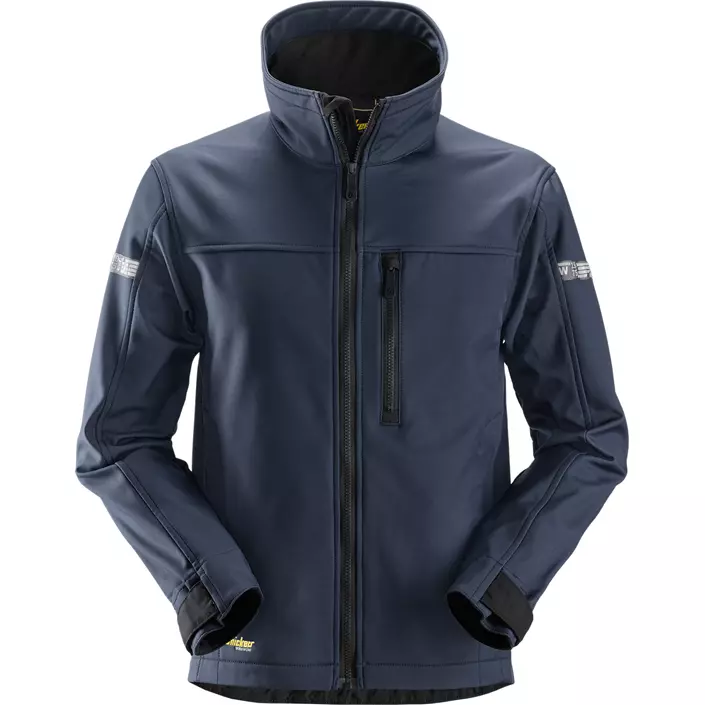 Snickers AllroundWork softshell jacket 1200, Marine Blue/Black, large image number 0