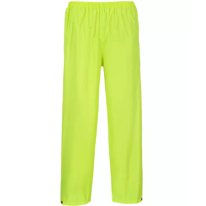 Portwest rain trousers, Yellow, large image number 0