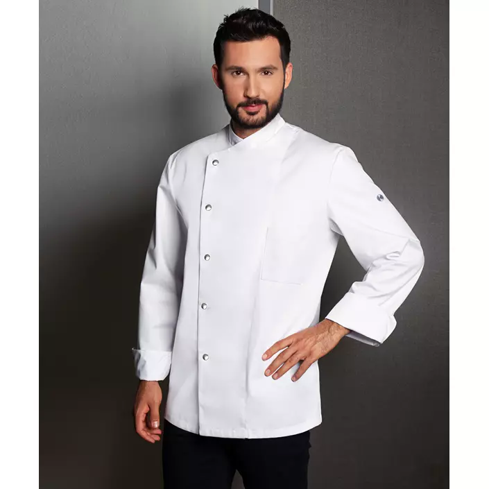 Karlowsky Lars chefs jacket, White, large image number 1