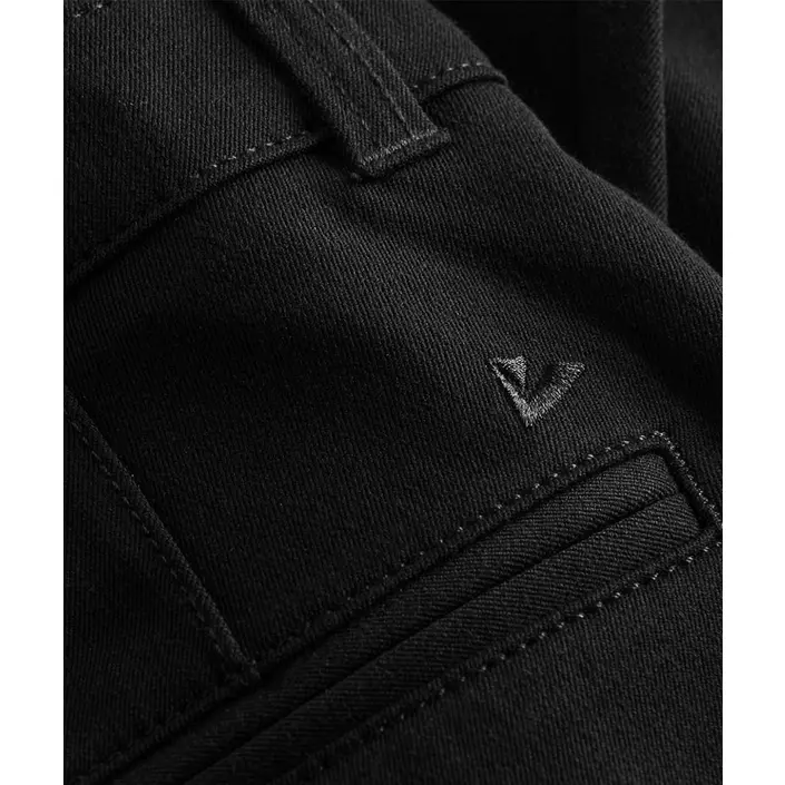 NewTurn stretch dame slim fit chinos, Svart, large image number 4