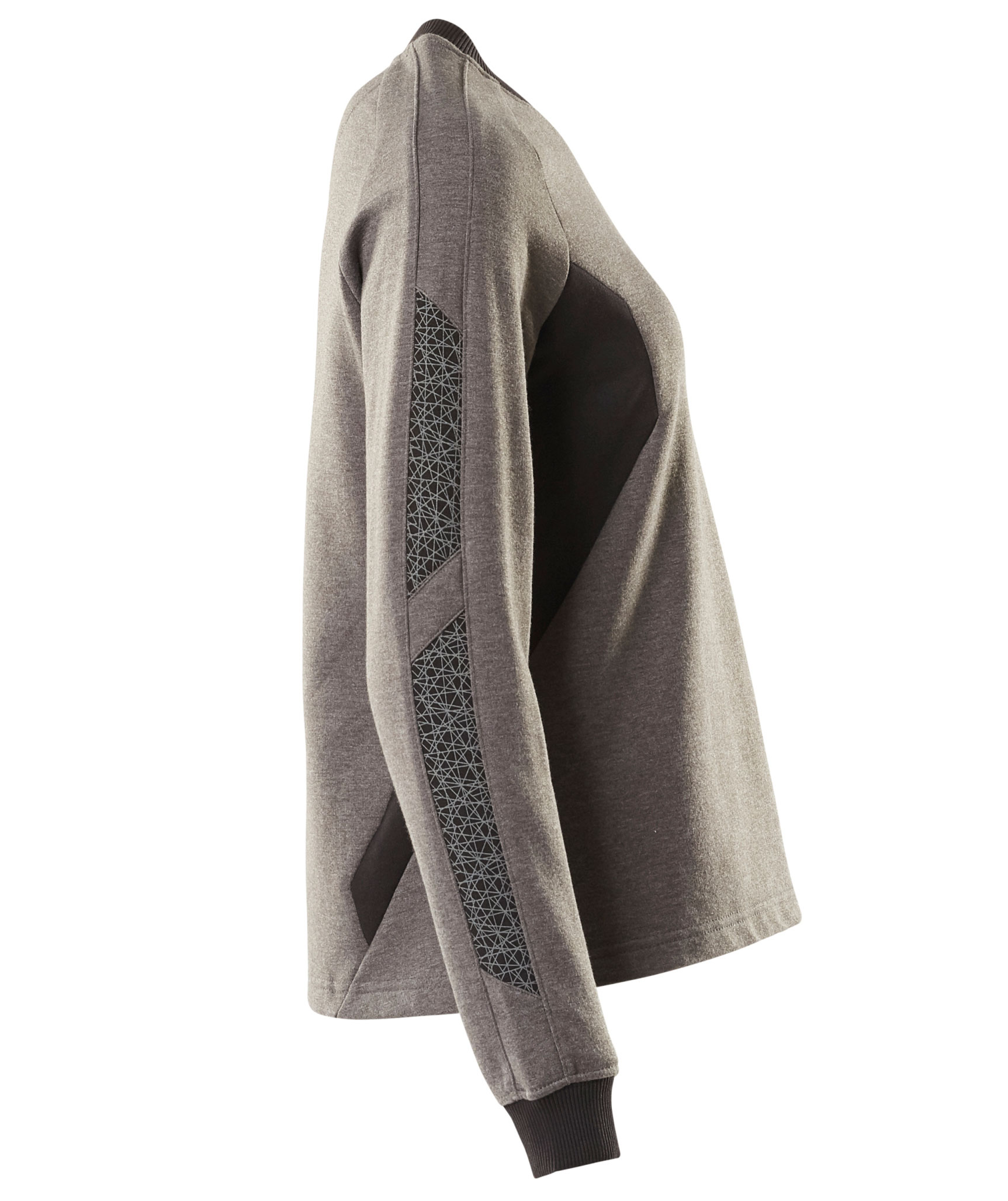 Mascot Accelerate women's sweatshirt, Dark Anthracite/Black, large image number 2