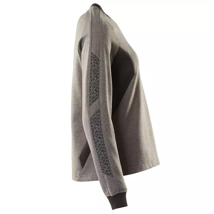 Mascot Accelerate Damen Sweatshirt, Dunkel Anthrazit/Schwarz, large image number 2