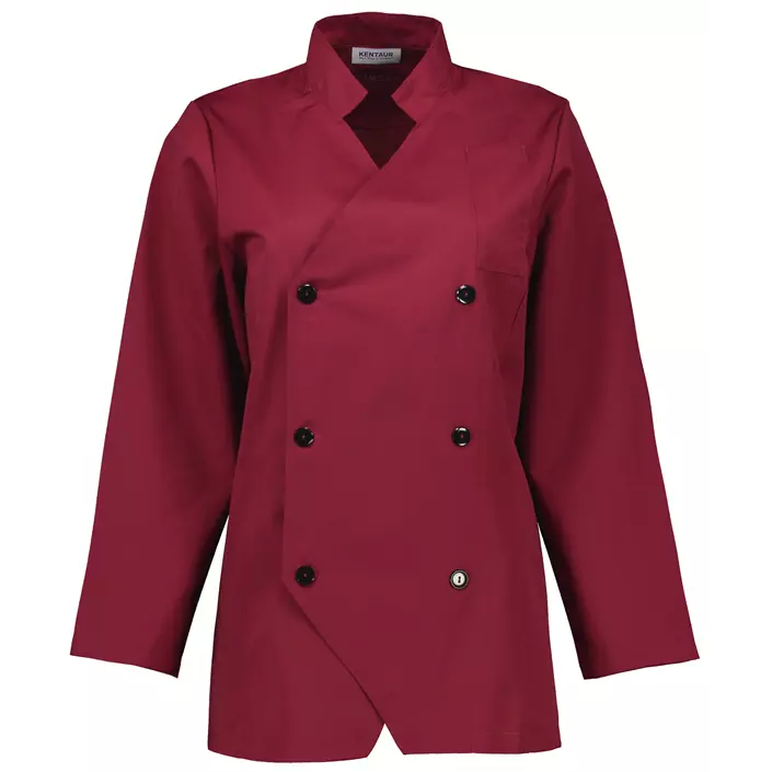 Kentaur women’s chefs-/waitress jacket, Bordeaux, large image number 0