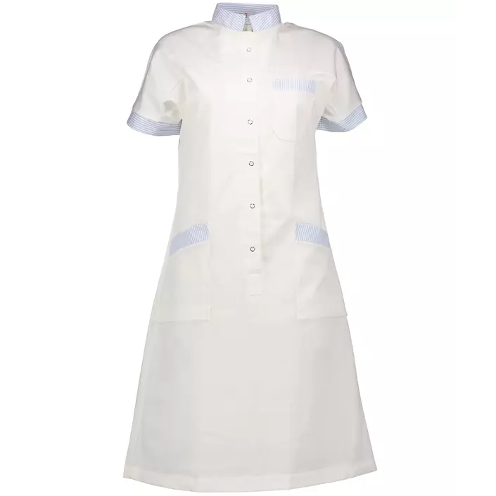 Borch Textile kjole, Hvit/Blå Stripete, large image number 0