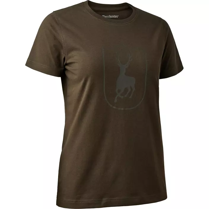 Deerhunter Lady Logo T-shirt, Fallen Leaf, large image number 0