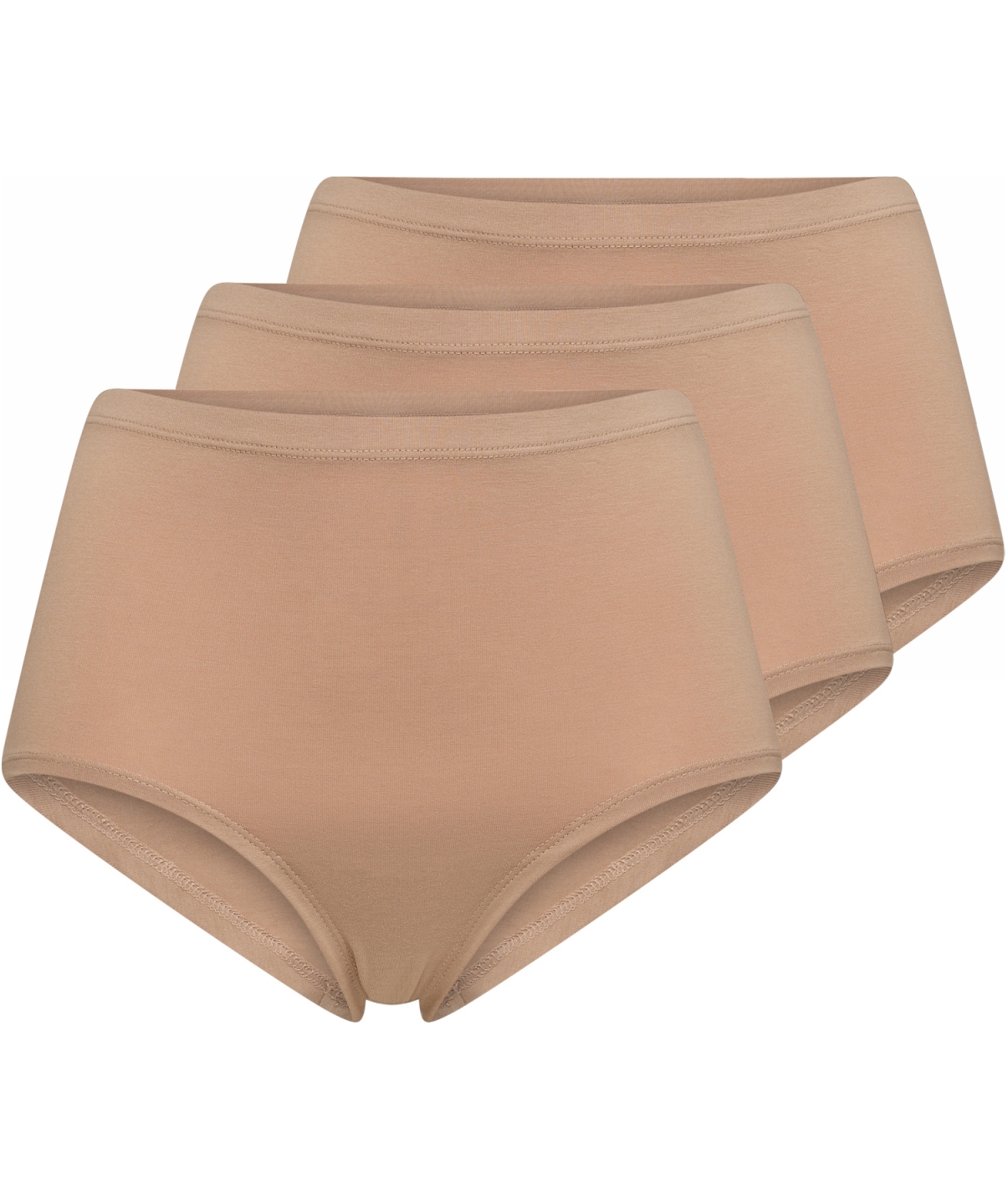 Decoy 3-pack women's maxi briefs, Nude, large image number 0