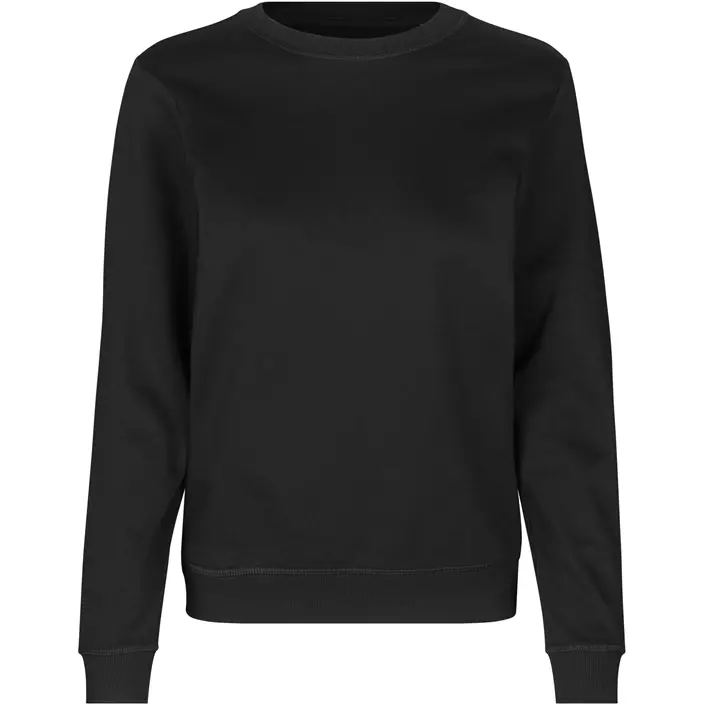 ID økologisk dame sweatshirt, Sort, large image number 0