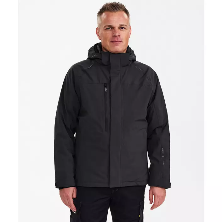 Engel X-treme vinterjakke, Antracitgrå, large image number 1