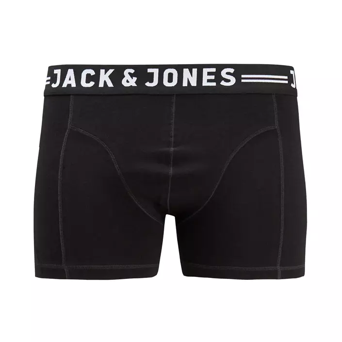 Jack & Jones Sense 3-pak boxershorts, Sort, large image number 4