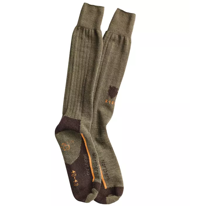 Northern Hunting K400 hunting socks, Green, large image number 0