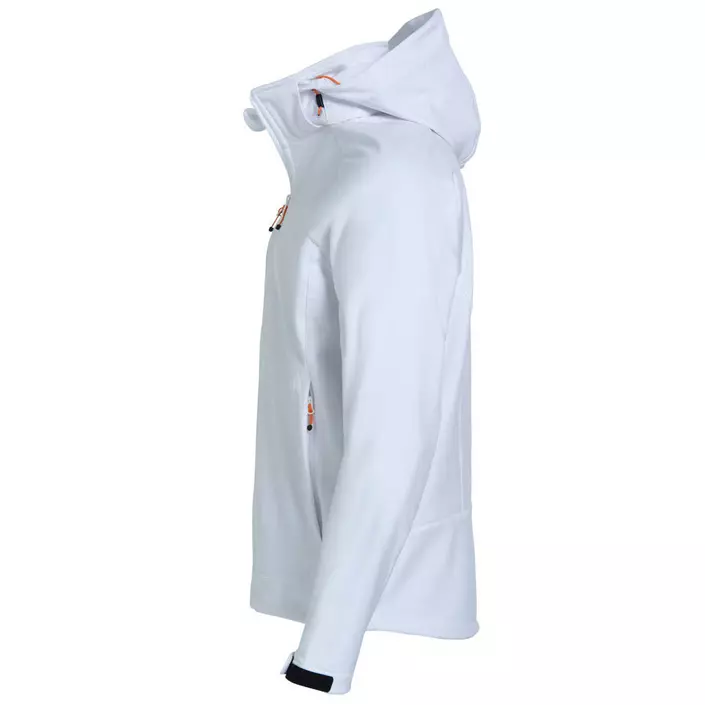 Clique Milford softshell jacket, White, large image number 2