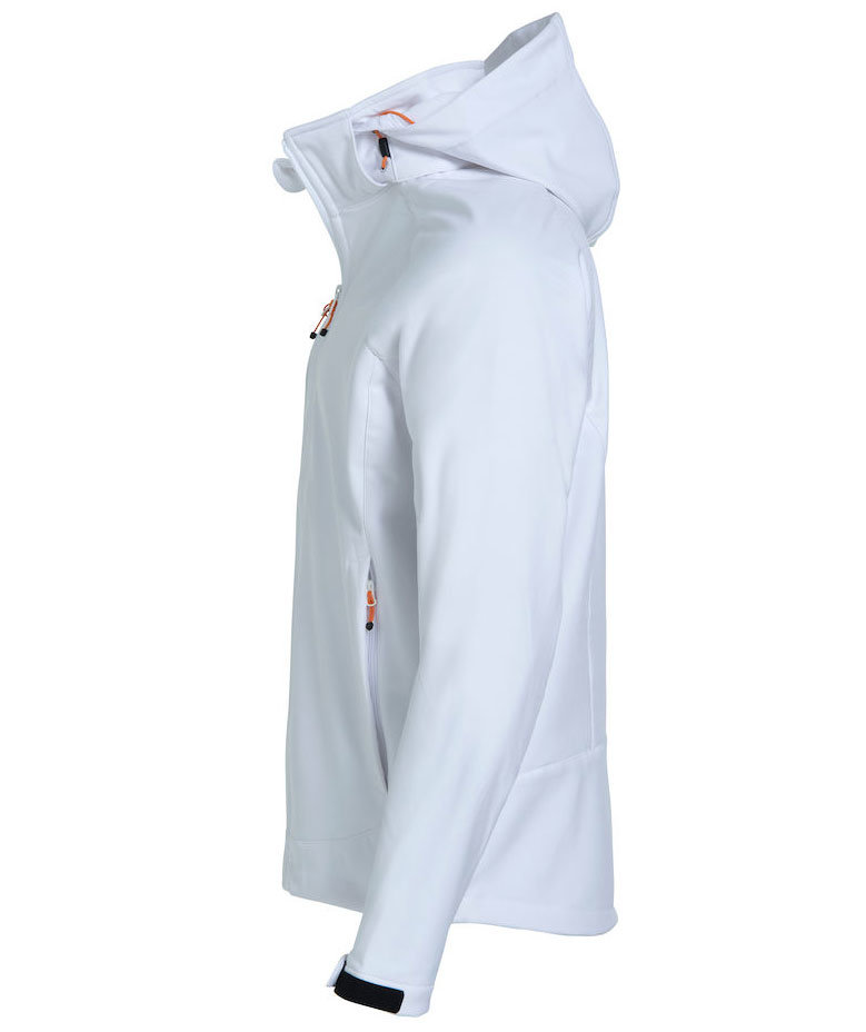 Clique Milford Softshelljacke, Wei&szlig;, large image number 2