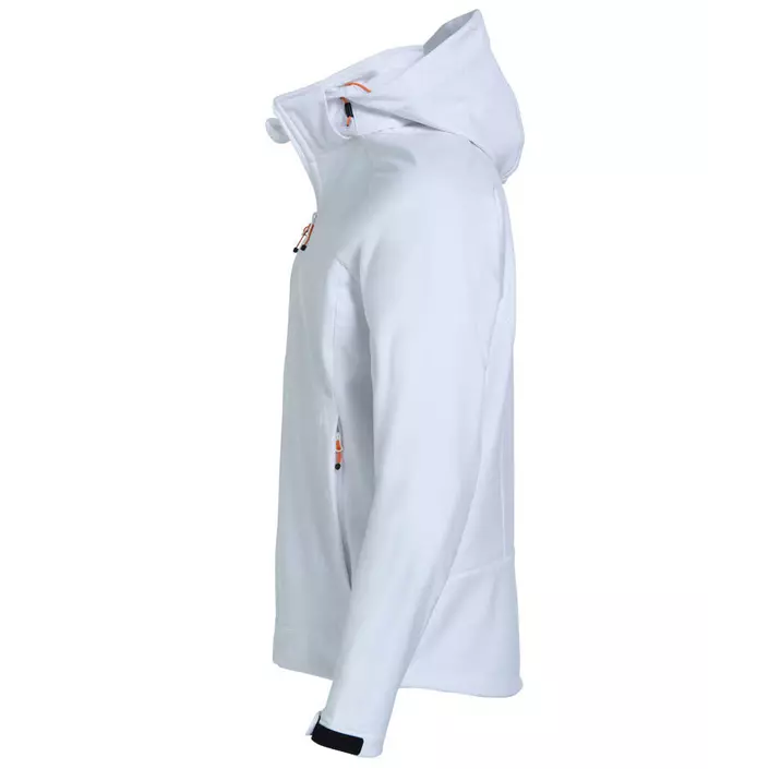 Clique Milford softshell jacket, White, large image number 2