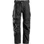 Snickers RuffWork Canvas+ work trousers 6314, Black