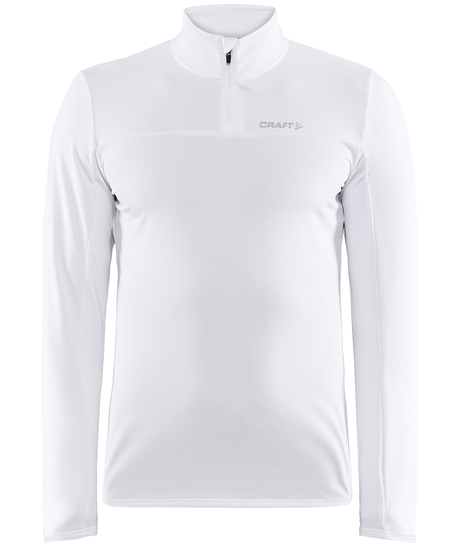 Craft Core Gain half zip midlayer, White , White , swatch