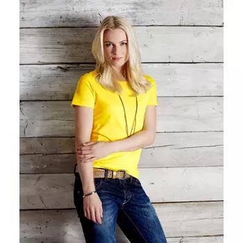 South West Venice økologisk dame T-skjorte, Blazing Yellow