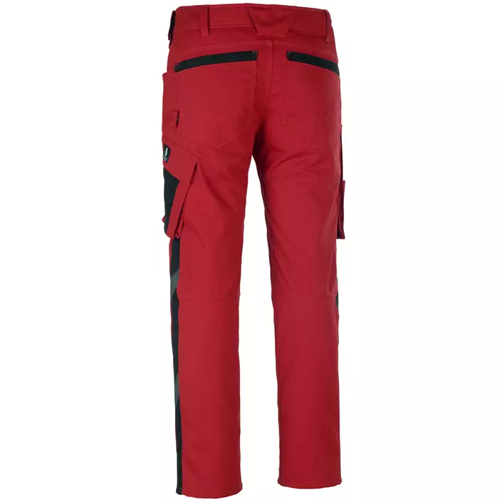 Mascot Unique Oldenburg service trousers, Red/Black, large image number 2