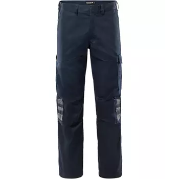 Fristads service trousers 2930 GWM, Marine Blue/Grey